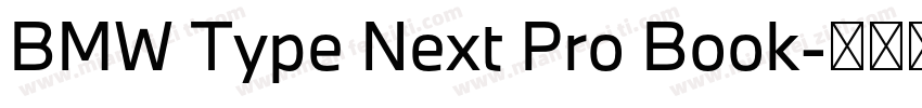 BMW Type Next Pro Book字体转换
